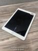 *APPLE IPAD 6TH GEN / A1954 / 32GB / SERIAL: GG7YT1DLJF8D / I-CLOUD (ACTIVATION) UNLOCKED / POWERS UP & APPEARS FUNCTIONAL
