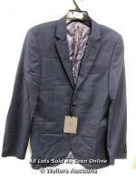GENTS NEW JOHN LEWIS PURE WOOL TAILORED FIT JACKET - 38L