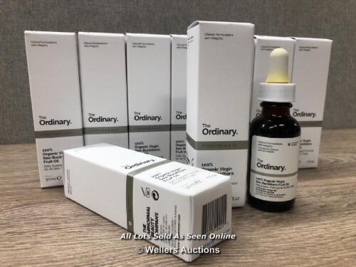 10X THE ORDINARY. 100% ORGANIC VIRGIN SEA-BUCKTHORN FRUIT OIL, DAILY SUPPORT FORMULA FOR ALL SKIN TYPES, 30ML, NEW
