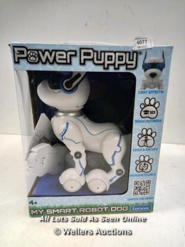 *LEXIBOOK POWER PUPPY MY PROGRAMMABLE SMART ROBOT DOG [2989]