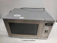 *PANASONIC GRILL MICROWAVE (NN-GD37HSBPQ) / POWERS UP LITTLE IF ANY USE [2989]