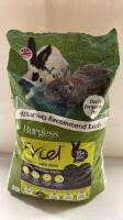 *BURGESS 10KG EXCEL NUGGETS WITH MINT RABBIT FOOD / NEW & SEALED