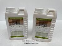 *2 LIGNUM PRO I62.5 PROFESSIONAL CONCENTRATED INSECTICIDE WOODWORM KILLER 1 LITRE