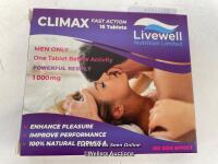*CLIMAX CONTROL " PLEASURE & STAMINA " MALE ENHANCEMENT PILL " FAST ACTION