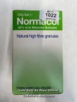 *NORMACOL NATURAL HIGH FIBRE SUPPLEMENT LAXATIVE DIVERTICULITIS TREATMENT 500G