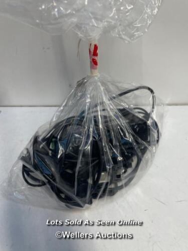 *BAG OF X3 POWER ADAPTERS INC. X1 HP MODEL PPP009D, X1 DELL MODEL HA65NM130 AND X1 CLOUDWIND