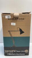 * ANGLEPOISE ORIGINAL 1227 DESK LAMP, BLACK / NEW - OPENED BOX