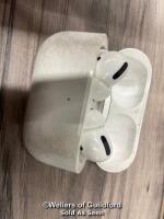 *APPLE AIRPODS PRO / WITH CHARGING POD / MWP22ZM/A / UNTESTED / MAY REQUIRE CHARGE