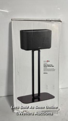 *SOUNDXTRA FLOOR STAND FOR DENON HOME 350 / DH350-FS / APPEARS, NEW OPEN BOX