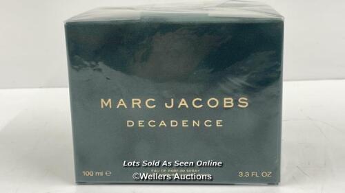 *MARC JACOBS DECADENCE 100ML WOMEN'S EAU DE PARFUM / DISCONTINUED /NEW & SEALED