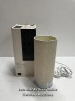 * JOHN LEWIS ALICE TOUCH LAMP, NATURAL / MINIMAL SIGNS OF USE