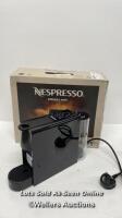 *NESPRESSO ESSENZA MINI COFFEE MACHINE / MINIMAL SIGNS OF USE / POWERS UP
