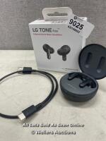 *LG UFP5 WIRELESS EARBUDS / DOESN'T CONNECT TO BLUETOOTH