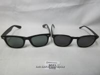 *X1 RAY-BAN 2140 SUNGLASSES AND X1 TOM FORD ANSEL TF858-N SUNGLASSES
