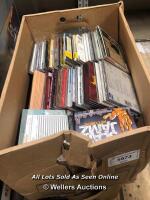 *BOX OF ASSORTED CD'S - MIXED GENRES / DS [LQD220]
