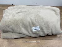 *FAUX FUR THROW (60X70) / MINIMAL SIGNS OF USE
