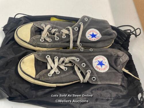 *VINTAGE 1990 CONVERSE HIGH TOP SNEAKERS SIZE 11