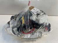 *BAG OF ADAPTERS AND CHARGERS / STAFF REF. B [2-24/11]