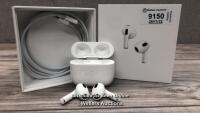 *APPLE AIRPODS 3RD GEN WITH MAGSAFE CHARGING CASE (MME73ZM/A) / POWERS UP AND CONNECTS TO BLUETOOTH, BOTH EARS WORKING