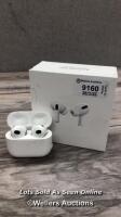 *APPLE AIRPODS 3RD GENERATION (WITH AIRPOD PRO BOX) / WITH CHARGING POD / UNTESTED, REQUIRES CHARGE
