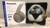 *PANASONIC RB-M700BE-C DEEP BASS ACTIVE NOISE CANCELLING WIRELESS HEADPHONES / BRAND NEW WITH TAGS, CONNECTS TO BLUETOOTH AND PLAYS MUSIC