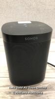 *SONOS ONE SL SPEAKER - BLACK / POWERS UP, WITHOUT BOX