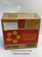 *GARDEN FORTUNE COOKIES - 300 INDIVIDUALLY WRAPPED COOKIES