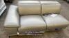 *KMC.772 2PC LEATHER SECTIONAL SOFA - RRP: £2,000 / EX DISPLAY, BOX 2/2 IS NEW, PART OF COUCH FROM BOX 1/2 IS SHOWING MINIMAL SIGNS OF USE WITH TAGS  (stock image has been used)RT OF COUCH FROM BOX 1/2 IS SHOWING MINIMAL SIGNS OF USE WITH TAGS - 4