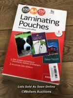 *LAMINATING POUCHES / NEW