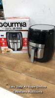 *GOURMIA 5.7L DIGITAL AIR FRYER WITH 12 ONE TOUCH COOKING FUNCTIONS / NO POWER / SIGNS OF USE / WITHOUT BOX