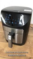 *GOURMIA 6.7L DIGITIAL AIR FRYER / POWERS UP / MINIMAL SIGNS OF USE, NOT FULLY TESTED / WITHOUT BOX