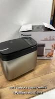 PANASONIC SD-YR2550SXC BREAD MAKER / ALL DESCRIPTIONS & IMAGES ARE TO BE USED AS A GUIDE ONLY. REFER TO PHOTOGRAPHS TO SATISFY YOURSELF OF CONDITION AND QUALITY OF ANY ITEM/S YOU ARE INTERESTED IN BUYING. FURTHER OR SPECIFIC INVESTIGATION CAN BE UNDERTAKE