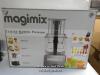 *MAGIMIX 5200 XL PREMIUM FOOD PROCESSOR / NO POWER / MINIMAL SIGNS OF USE / OPEN BOX / WITH ACCESSORIES