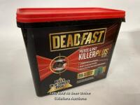 *DEADFAST KILLER PLUS BLOCKS RODENT POISON BAIT STRONG STRENGTH MOUSE AND RAT [LOCATION: E]
