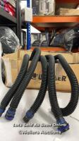 *5X 3M BT-40 VERSAFLO HEAVY DUTY RUBBER BREATHING BREATH TUBE HEAT RESISTANT 2 TUBE / NEW, WITHOUT PACKAGING [LOCATION: D]