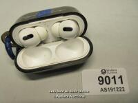 *APPLE AIRPODS / A2190 / SERIAL: GX1ZL1T9LKKT INCL. CASE / BLUETOOTH CONNECTION TESTED & APPEARS FUNCTIONAL