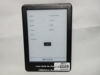 *AMAZON KINDLE / 10TH GEN (2019) / J9G29R / POWERS UP & APPEARS FUNCTIONAL