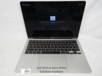 *APPLE MACBOOK AIR / A2337 /SERIAL: FVFH53SRQ6L8 / ACTIVATION LOCK / POWERS UP