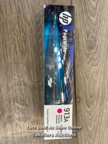 * HP 913A MAGENTA ORIGINAL PAGEWIDE CARTRIDGE F6T78AE OCT 2024 / NEW SEALED