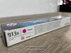* HP 913A MAGENTA ORIGINAL PAGEWIDE CARTRIDGE F6T78AE OCT 2024 / NEW SEALED - 2