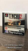 *TENCHU 2: BIRTH OF THE STEALTH ASSASSINS - PLAYSTATION 1 (PS1) - MANUAL / STAFF REF: D
