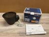 *NORDLUX ALERIA OUTDOOR WALL LIGHT / BLACK / NEW - OPENED BOX / NOT FULLY TESTED [LOCATION: D]