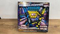 *ATOMIC POWER POPPER 2 BLASTER BATTLE PACK / MINMAL SIGNS OF USE