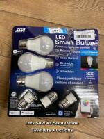 *FEIT LED SMART A60 BULBS / APPEARS NEW / OPPENED BOX