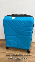 *AMERICAN TOURISTER JET DRIVER 55CM CARRY ON HARDSIDE SPINNER CASE / NEW / IN GOOD WORKING ORDER