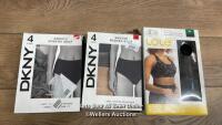 LADIES DKNY SMOOTH BRIEFS AND LOLE SPORTS BRAS