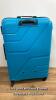 *AMERICAN TOURISTER JETDRIVER LARGE 4 WHEEL SPINNER CASE / ALL PARTS IN WORKING ORDER / MINIMAL SIGNS OF USE / SMALL ISUE WITH ZIP - 2