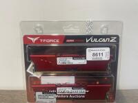 * T-FORCE VULCAN Z DDR4 ? 32GB KIT (2X16GB) DESKTOP RAM / NEW / STAFF REF: B