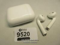 *APPLE AIRPODS / A1602 / SERIAL: GGQC2DCALX2Y / BLUETOOTH CONNECTION TESTED