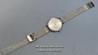 *SKAGEN SKW2149 WOMEN'S ANITA WATCH / SIGNS OF USE, DAMAGED STRAP, APPEARS TO BE TICKING / STAFF REF: B